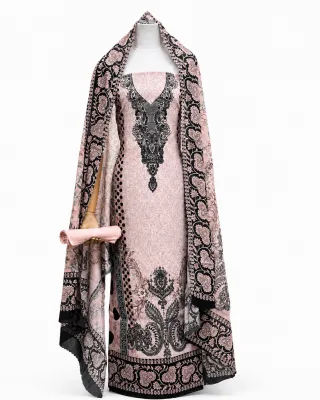 Zam Zam Pink Paisley V Neck