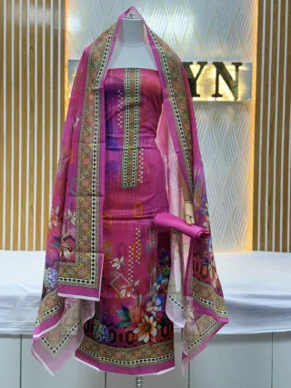 Zam Zam Pixel Neckline Floral