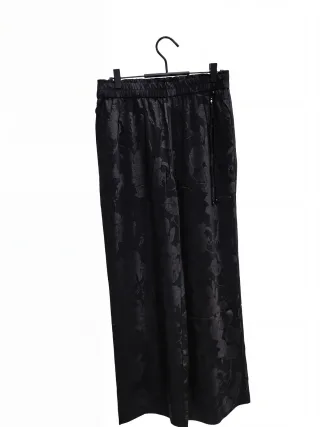Comfort Desert Khaki & Midnight Black Straight-Leg Trousers