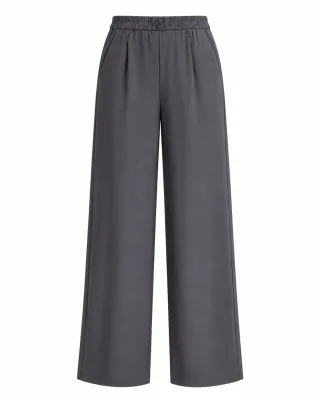 Comfort Midnight Black Tailored Trousers