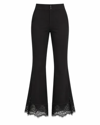 Comfort Midnight Black Tailored Trousers