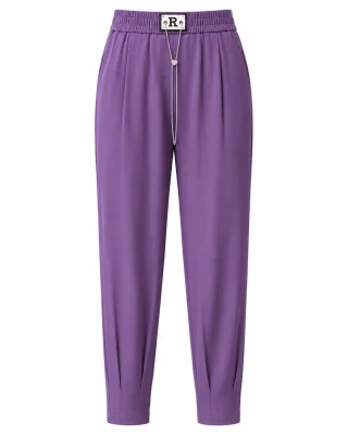 High Quality Dusty Purple Tailored Trousers