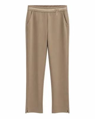 Premium Desert Khaki Tailored Trousers