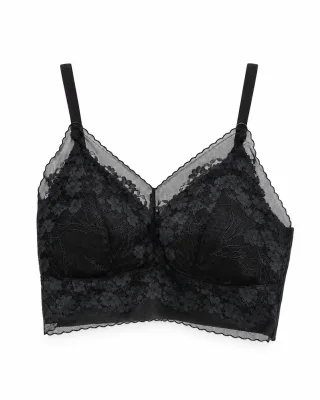 Women's Light Luxury Lace Bralette - Style 6027