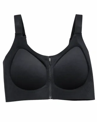Women's Front-Zip Sports Bra - Style 3800