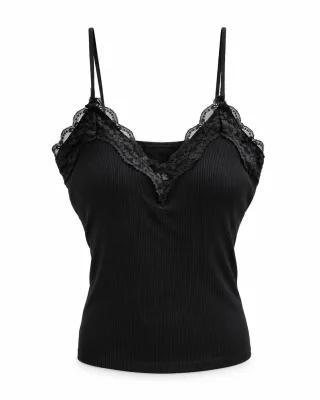 Women's Lace-Trim Camisole - Style 1886