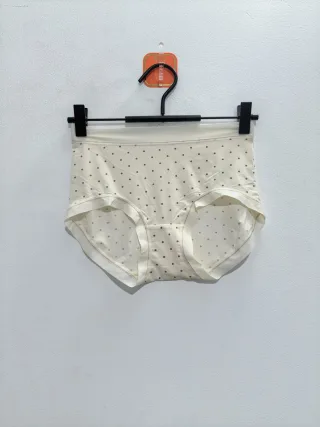 Women's Cream with polka dots Underwear