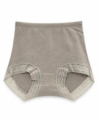 Women's Beige/Nude with lace trim Underwear
