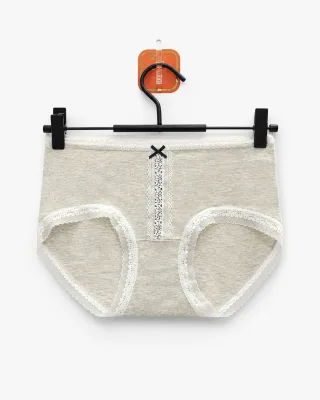Women's Beige/Grey Heather Panty