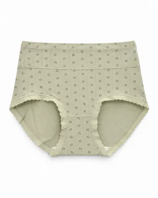 Women's XINMENGER Printed High-Waist Briefs - Style 5908