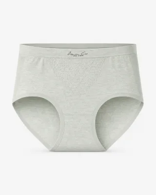 Women's 32-Gauge Zoned-Knit High-Waist Briefs - Style 6306