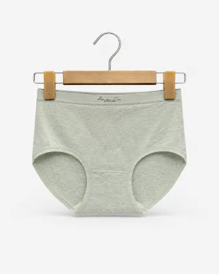 Women's 32-Gauge Zoned-Knit High-Waist Briefs - Style 6306