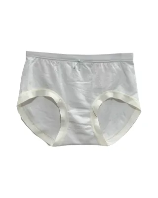 Women's Smooth Bow-Detail High-Waist Briefs - Style 2093