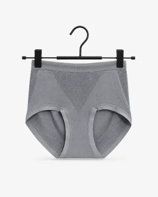 Women's 32-Needle Zoned-Knit High-Waist Panty - Style 1285