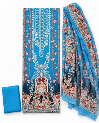 Zam Zam Turquoise Tribal Medallion