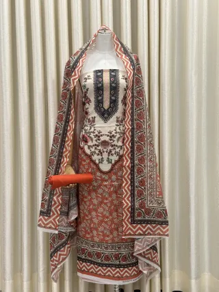 Zam Zam Ivory Folk Necklace