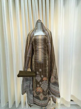 Zam Zam Brown Lace Garden
