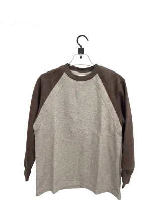 Men's Color-Block Raglan Crewneck Sweatshirt - Style 9129