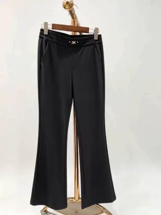 Trend Midnight Black Tailored Trousers