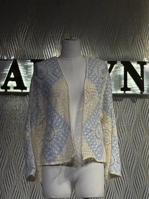 Crochet Open Cardigan