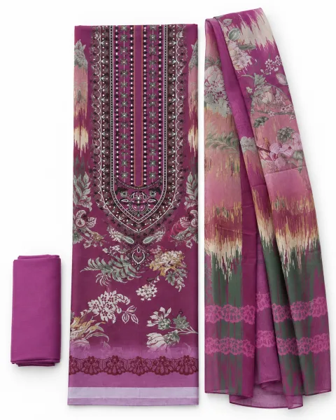 Zam Zam Magenta Ikat Bloom