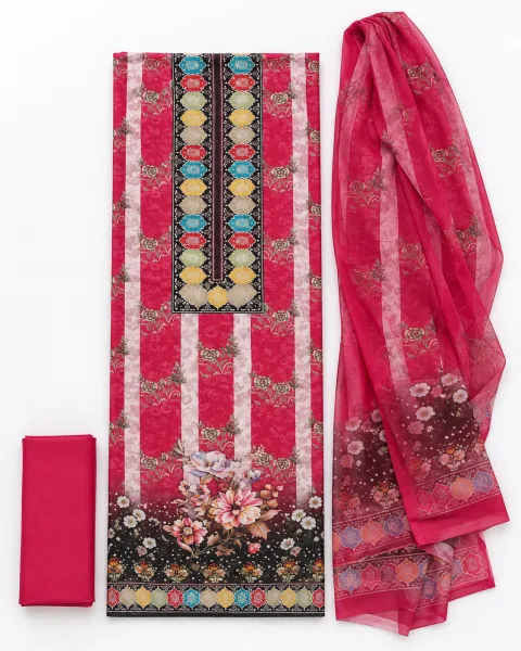 Zam Zam Fuchsia Fiesta Stripe