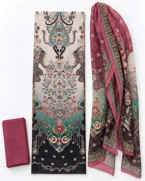 Zam Zam Ivory Paisley Retreat
