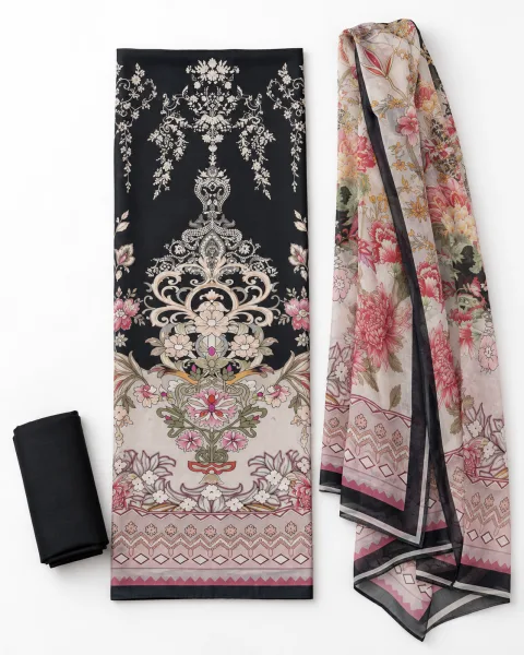 Zam Zam Onyx Damask Blossom