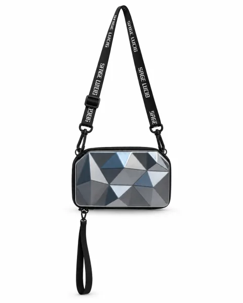 Diamond Geometric Mini Suitcase - বিকল্প ছবি