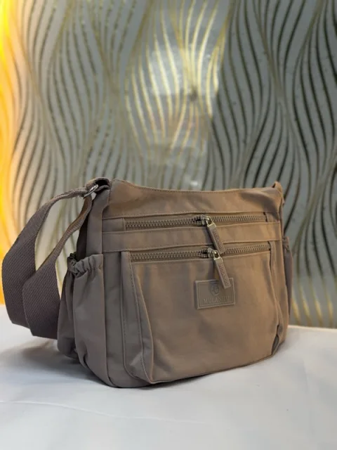 Nylon Multi-Pocket Crossbody - alternate view