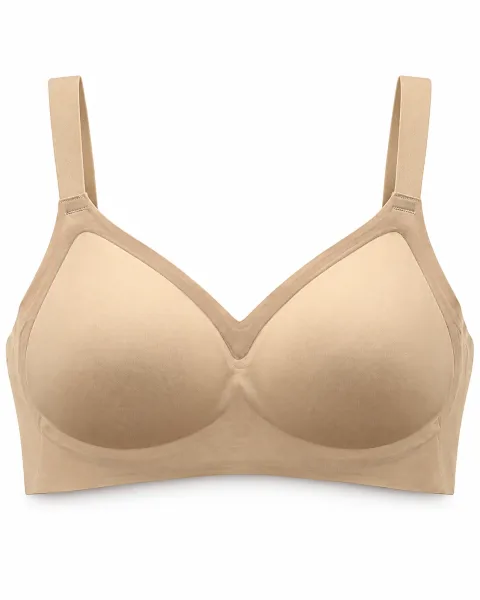 Molded Cup V-Neck Bra - বিকল্প ছবি