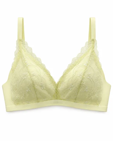 Floral Lace V-Neck Bralette