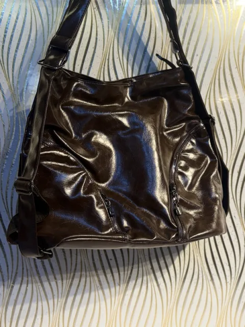 Multi-Use Leather Hobo
