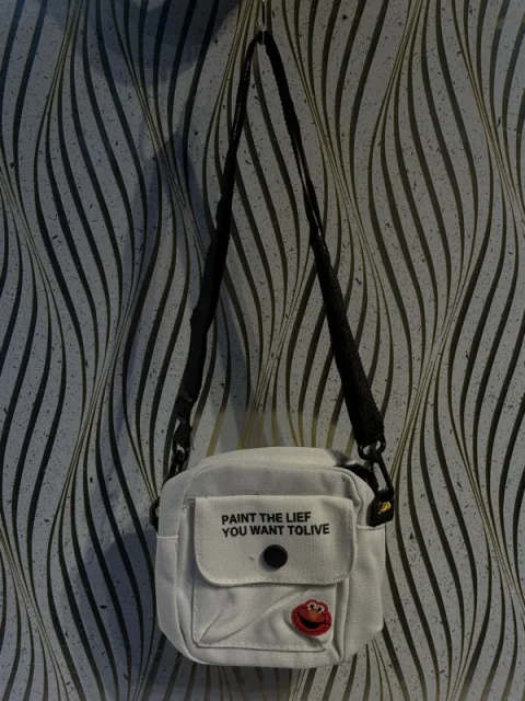 Cartoon Canvas Phone Bag