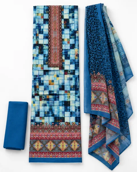 Zam Zam Mosaic Checkered Ethnic Border