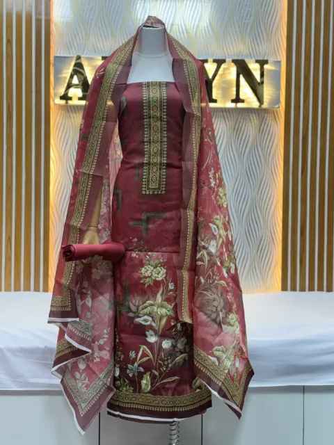 Zam Zam Botanical Gold Border - alternate view
