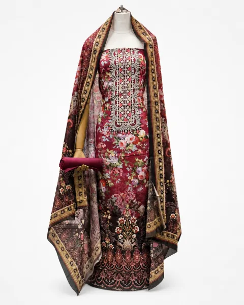 Zam Zam Rose Lace Diamond Panel