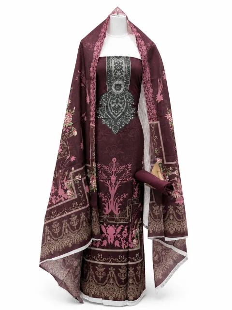 Zam Zam Plum Mandala Panel