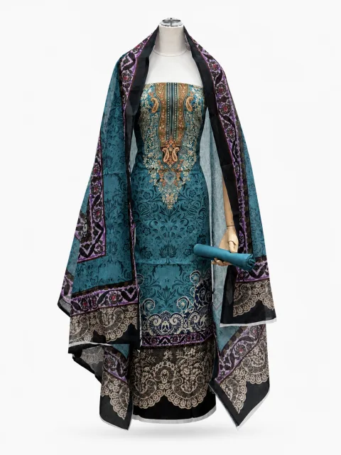 Zam Zam Damask Purple Lace - alternate view