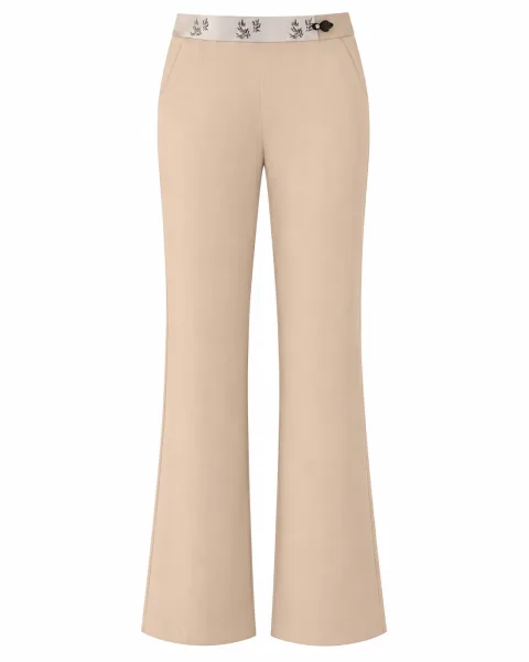 High Quality Ivory Cream Tailored Trousers