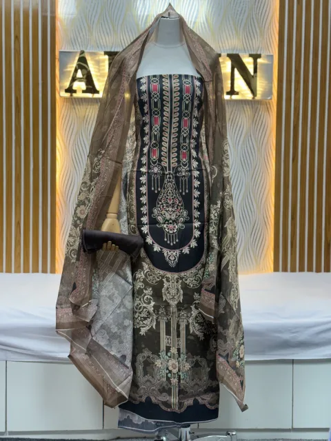 Zam Zam Ornate Embroidery Panel - alternate view