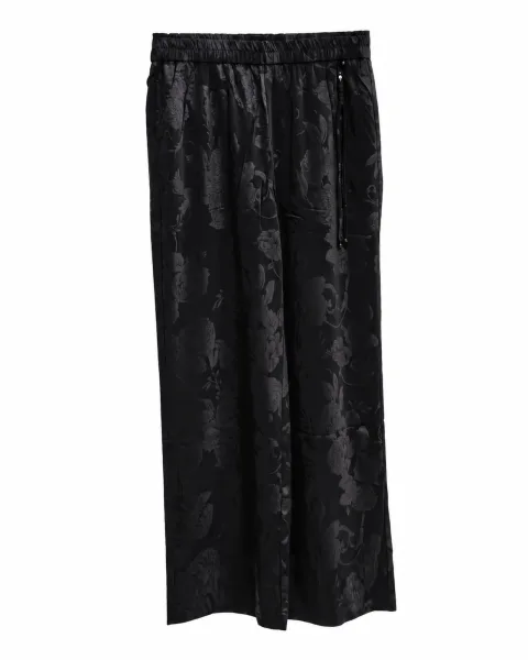 Comfort Desert Khaki & Midnight Black Straight-Leg Trousers