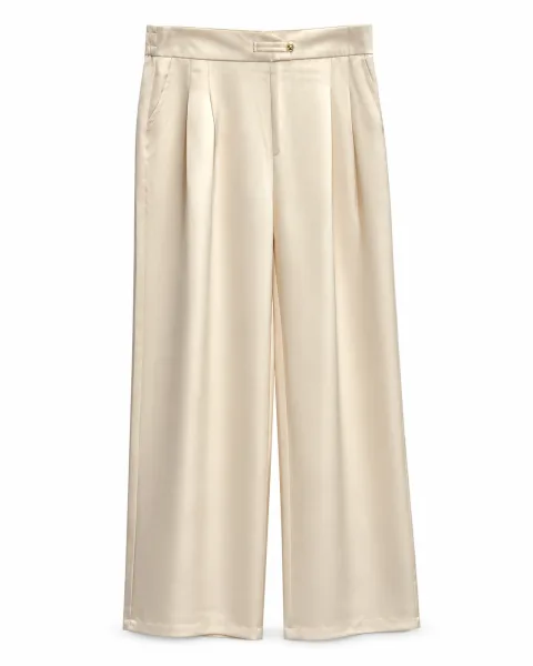 Premium Midnight Black Tailored Trousers - alternate view