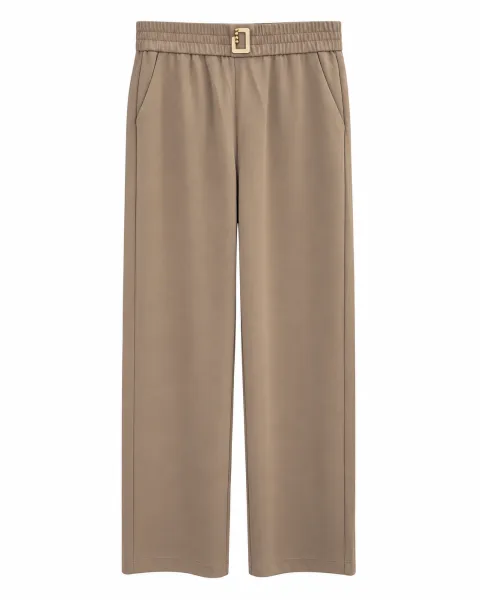 Stylish Midnight Black Tailored Trousers - alternate view