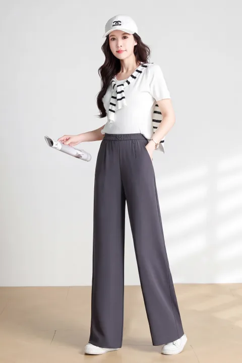 Comfort Midnight Black Tailored Trousers