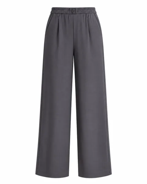 Comfort Midnight Black Tailored Trousers