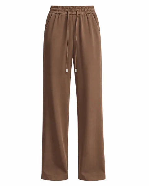 Comfort Mocha Brown Tailored Trousers