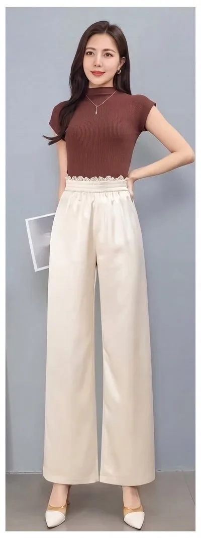 High Quality Beige/Cream Tailored Trousers
