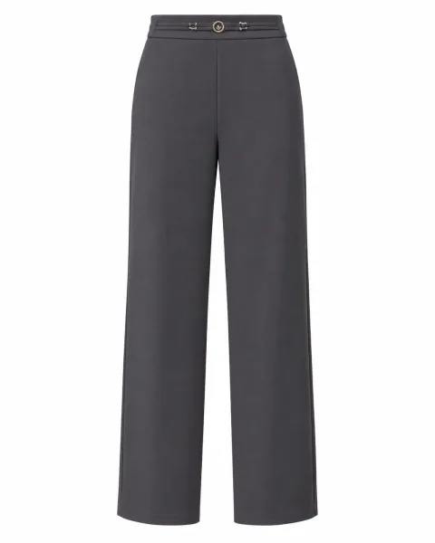 High Quality Midnight Black Tailored Trousers
