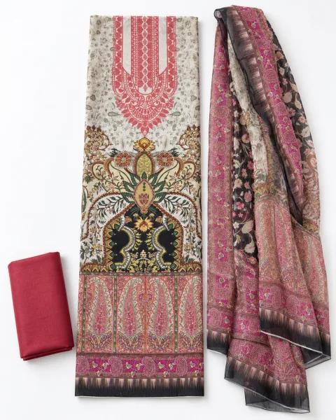 Zam Zam Pink Ethnic Ornate Panel